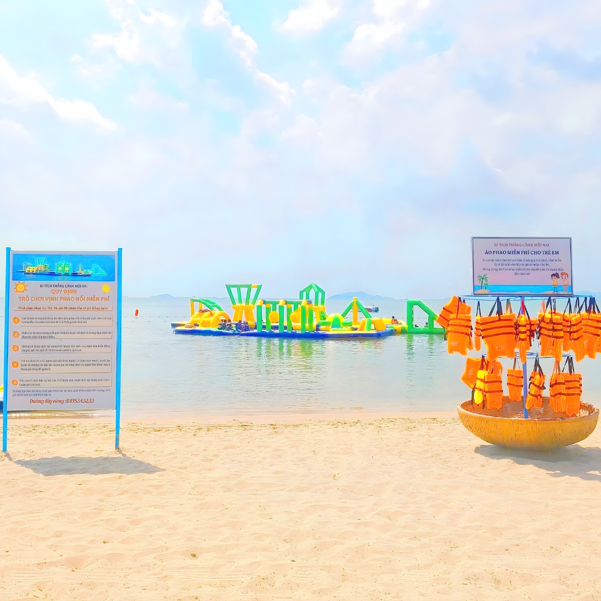 Ban Quản Lý Di Tích Thắng Cảnh Mũi Nai: Quy Định An Toàn Trò Chơi Vịnh Phao Nổi Miễn Phí